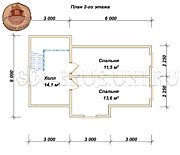 План 2 этажа